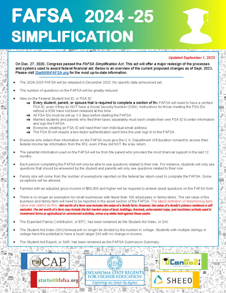 FAFSA Simplification – Startwithfafsa.org