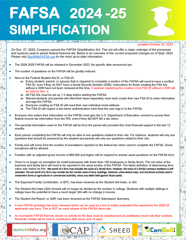 FAFSA Simplification – Startwithfafsa.org